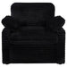 Collins Upholstered Power Recliner Chair Black