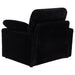 Collins Upholstered Power Recliner Chair Black