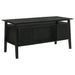 Goodson 64-inch 4-Drawer Double Pedestal Computer Desk Black
