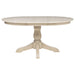 Orrison Oval 62-inch Wood Extension Leaf Dining Table Linen
