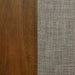 Atwood Wood Dining Side Chair Upholstered Seat Warm Brown