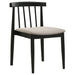Decker 7-piece 82-inch Rectangular Dining Set Wheat and Black
