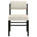 Decker 7-piece 82-inch Rectangular Dining Set Cream and Black