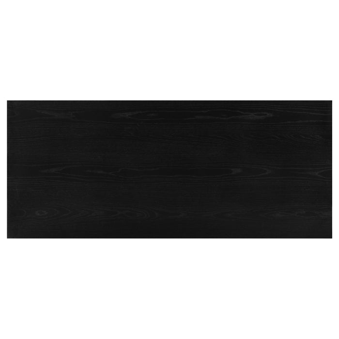Decker 7-piece 82-inch Rectangular Dining Set Grey and Black