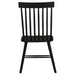 Decker 7-piece 82-inch Rectangular Dining Set Black