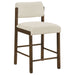 Decker 7-piece 70-inch Counter Height Dining Set Cream and Walnut
