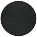 Hamlyn Round Fluted Occasional Side End Table Black
