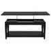 Lindenton Lift-Top Occasional Cocktail Coffee Table Black