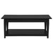 Lindenton 3-piece Wood Lift-Top Coffee and End Table Set Black
