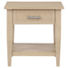 Lindenton 1-drawer Wood Occasional Side End Table Blonde