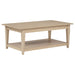 Lindenton 3-piece Wood Lift-Top Coffee and End Table Set Blonde