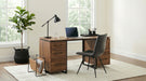 Berhalter 6-Drawer Double Pedestal File Computer Desk