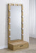 Spector 1-drawer Lighted Full-Length Floor Mirror Mango