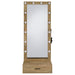 Spector 1-drawer Lighted Full-Length Floor Mirror Mango