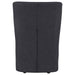 Jaelynn Upholstered Parsons Dining Side Chair Charcoal (Set of 2)