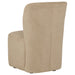 Jaelynn Upholstered Parsons Dining Side Chair Tan (Set of 2)