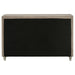 Antonella 7-drawer Upholstered Dresser Ivory and Camel