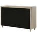 Antonella 7-drawer Upholstered Dresser Ivory and Camel