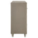 Antonella 7-drawer Upholstered Dresser Ivory and Camel