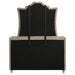 Antonella 7-drawer Upholstered Dresser with Mirror Ivory