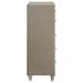 Antonella 5-drawer Bedroom Chest Ivory and Camel