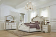 Antonella 5-drawer Bedroom Chest Ivory and Camel