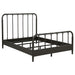 Rocco All Wood Water Pipe Open Frame Full Bed Dark Bronze