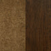 Baldacci Upholstered Eastern King Platform Bed Curry and Walnut