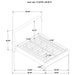 Baldacci Upholstered California King Platform Bed Curry and Walnut