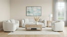Aleisha 3-piece Fabric Upholstered Sofa Set Sand