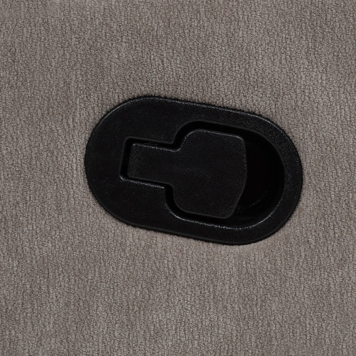 Hamilton Chenille Upholstered Manual Recliner Sand