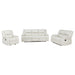 Camila 3-piece Upholstered Reclining Sofa Set White