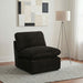Collins Modular Armless Chair Chocolate Brown