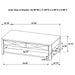 Marcelo 2-piece Coffee Table Set with Storage Light Elm