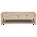 Marcelo 3-piece Coffee Table Set with Storage Light Elm