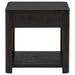 Marcelo Wood End Table with Drawer and Shelf Coffee