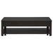 Marcelo Wood Coffee Table with 2 Drawers and Shelf Coffee