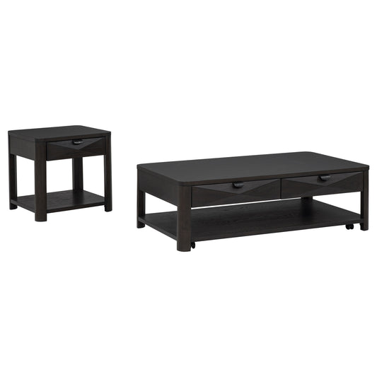 Marcelo 2-piece Coffee Table Set with Storage Coffee