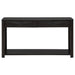 Marcelo Sofa Console Table with 2 Drawers and Shelf Coffee