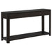 Marcelo Sofa Console Table with 2 Drawers and Shelf Coffee