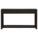 Marcelo Sofa Console Table with 2 Drawers and Shelf Coffee