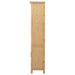 Vermes 72-inch 2-door Home Office Cabinet Bookcase Light Ash