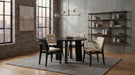 Strouse 5-piece Dining Set Cream and Black