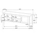 Beasley 2-Door 71-Inch Wood TV Stand Media Console Golden Oak