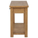 Beasley 2-Drawer Wood Console Table Golden Oak