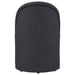 Aubrey Upholstered Barrel Dining Side Chair Charcoal (Set of 2)