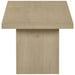 Decker 3-piece Coffee and End Table Set Natural Oak