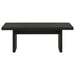 Decker 47-Inch Rectangular Cocktail Coffee Table Black