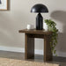 Decker Square Occasional Side End Table Walnut