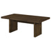 Decker 47-Inch Rectangular Cocktail Coffee Table Walnut